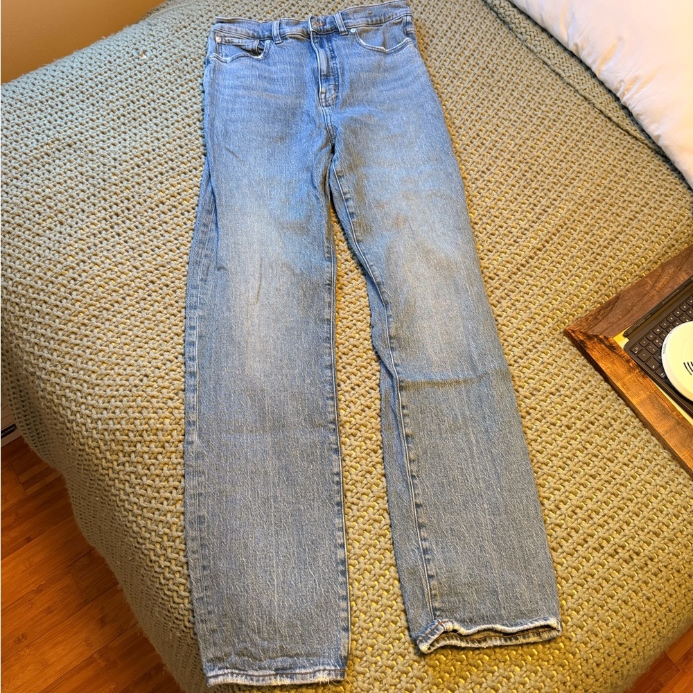 Madewell Light Blue Straight Leg Jeans